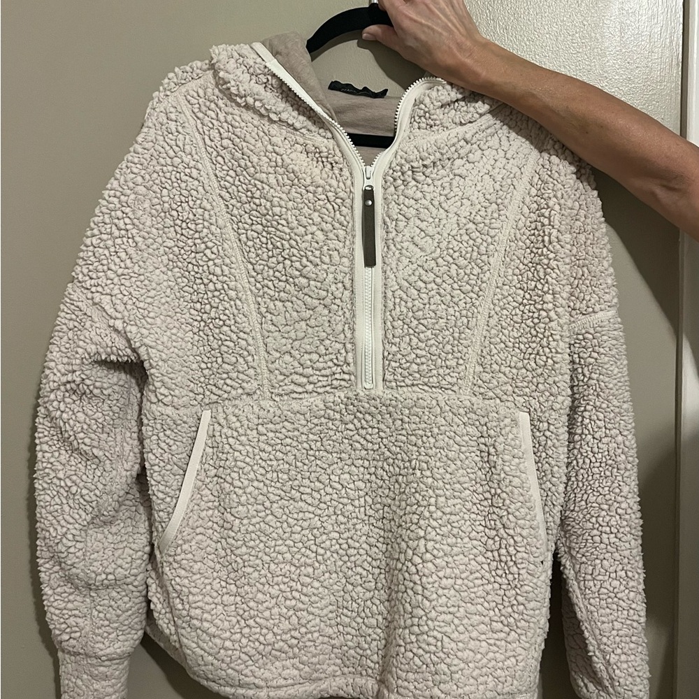 Prana Cream Sherpa Jacket